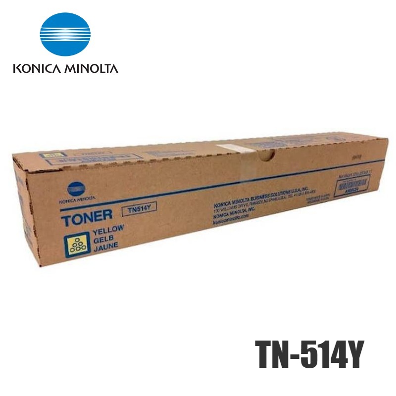 Tóner Konica Minolta TN-514Y original Yellow