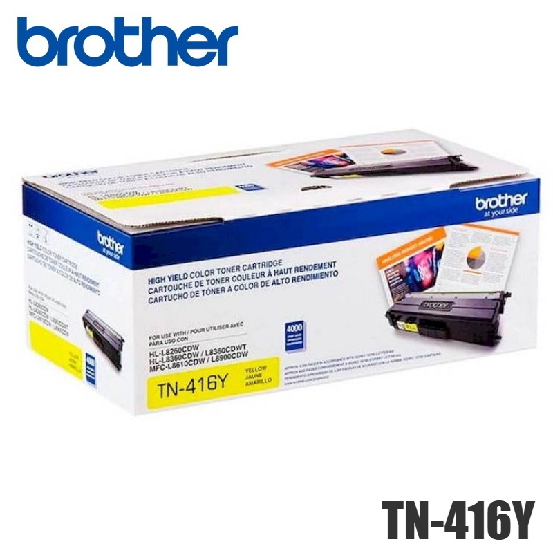 Tóner Brother TN-416Y original Yellow