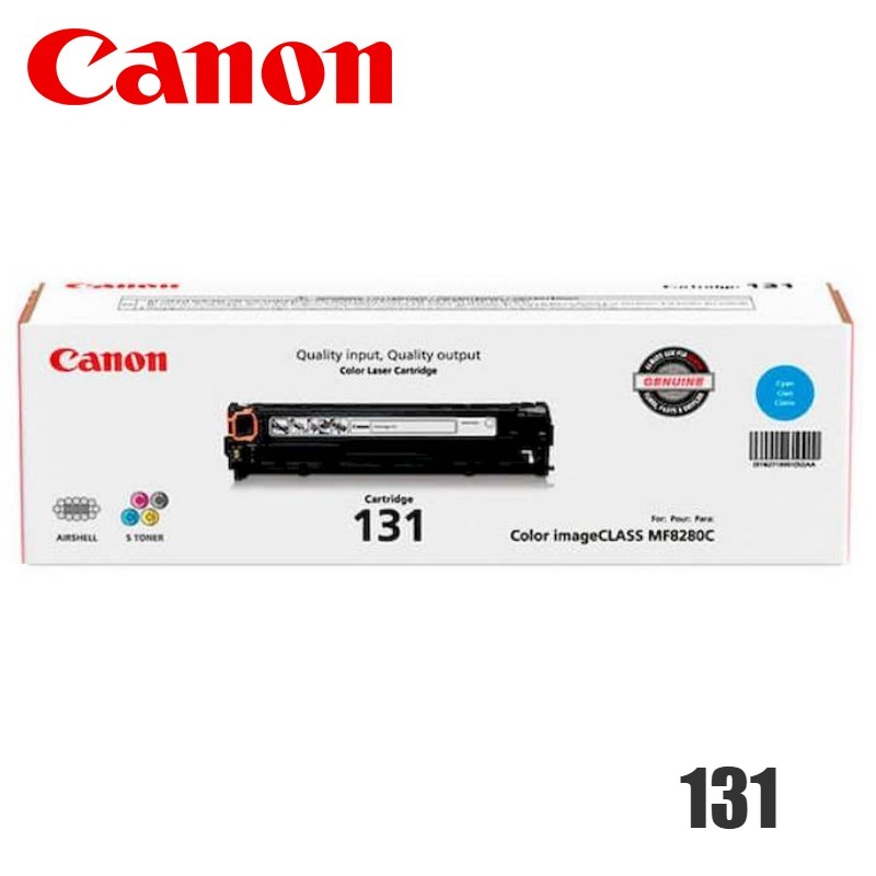 Tóner Canon 131 original Cyan