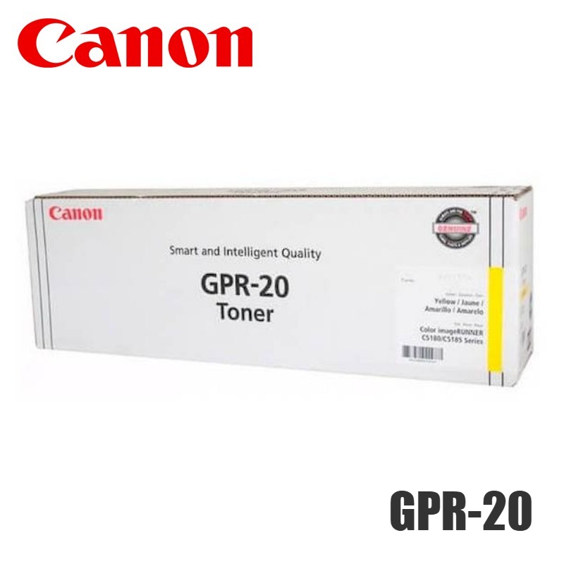 Tóner Canon GPR-20 original Yellow