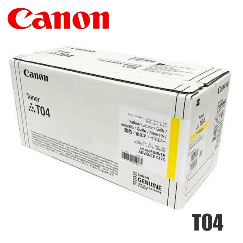 Toner Canon T04 original Yellow