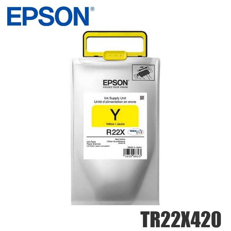 Tinta Epson R22X yellow para TR22X420 original