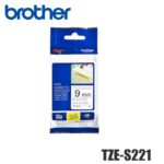 Cinta Brother TZE-S221 Negro sobre Blanco