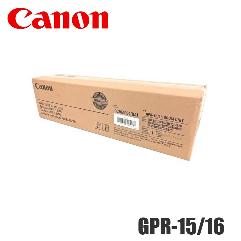 Unidad de Tambor Canon GPR-15/16 original Negro