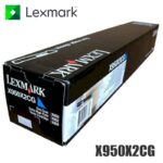 Tóner Lexmark X950X2CG original Cyan
