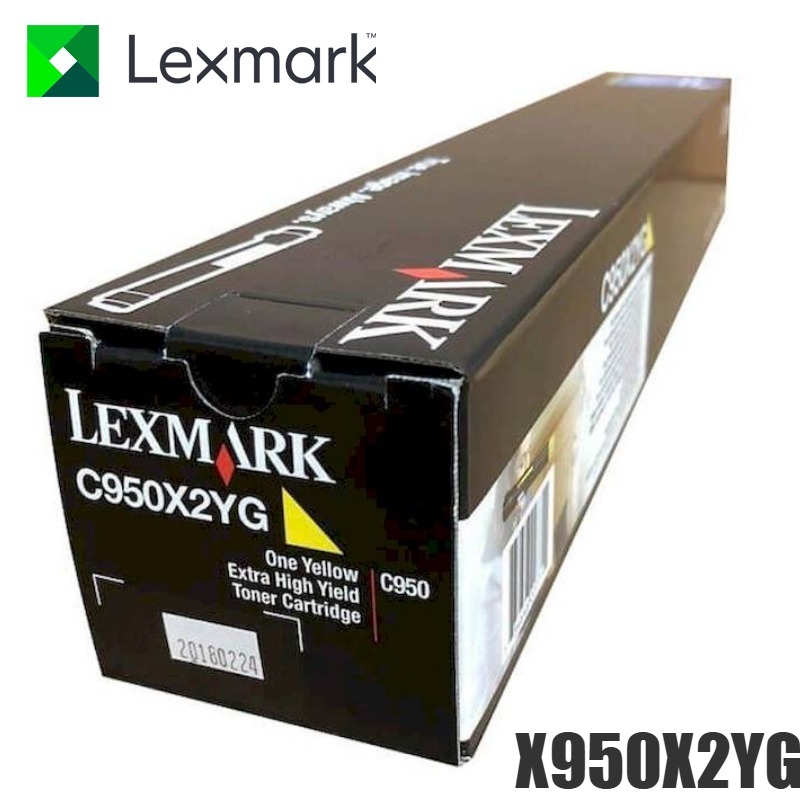 Tóner Lexmark X950X2YG original Yellow
